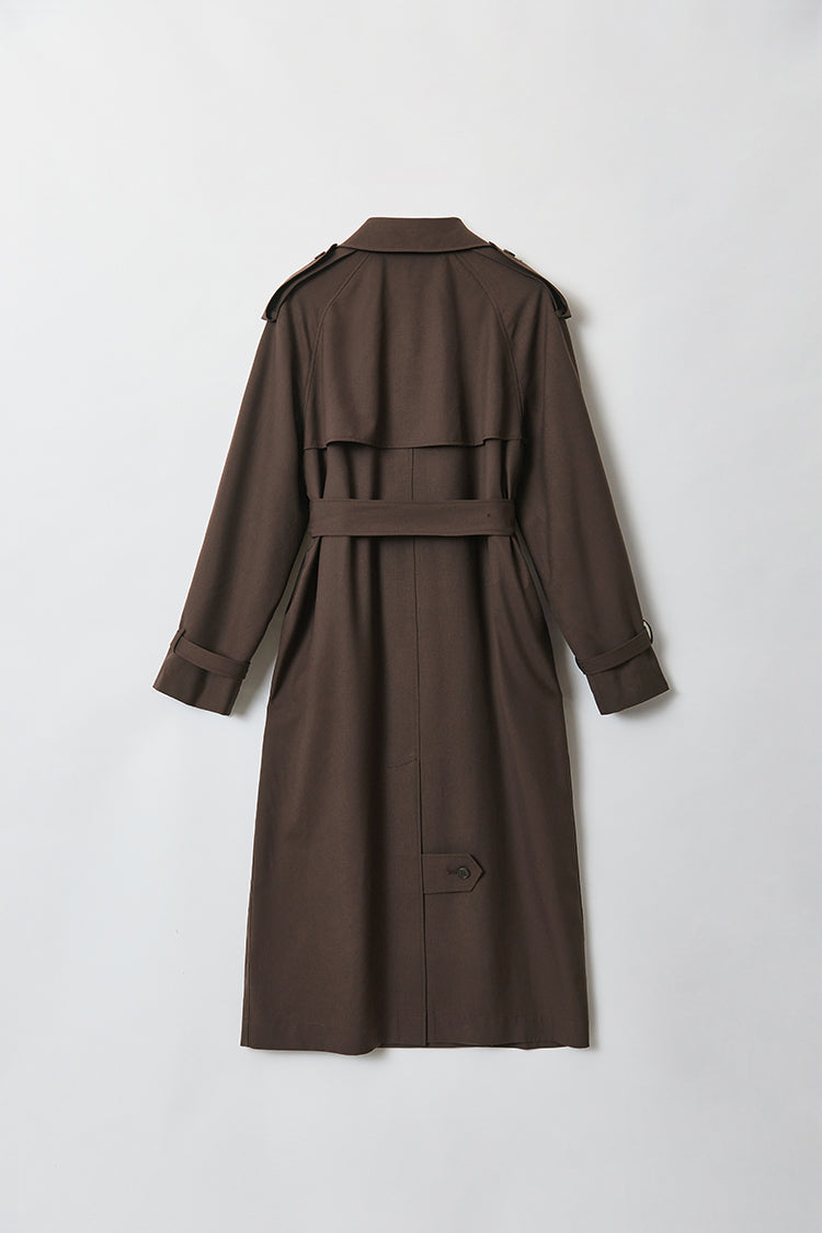 Belted Vintage Trench Coat