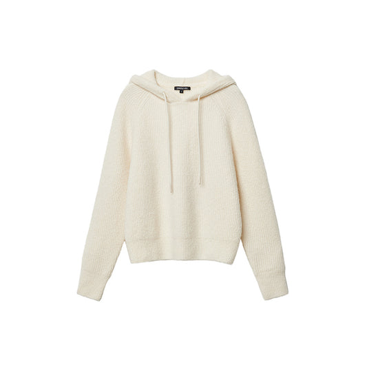 Knit Hooded Sweater