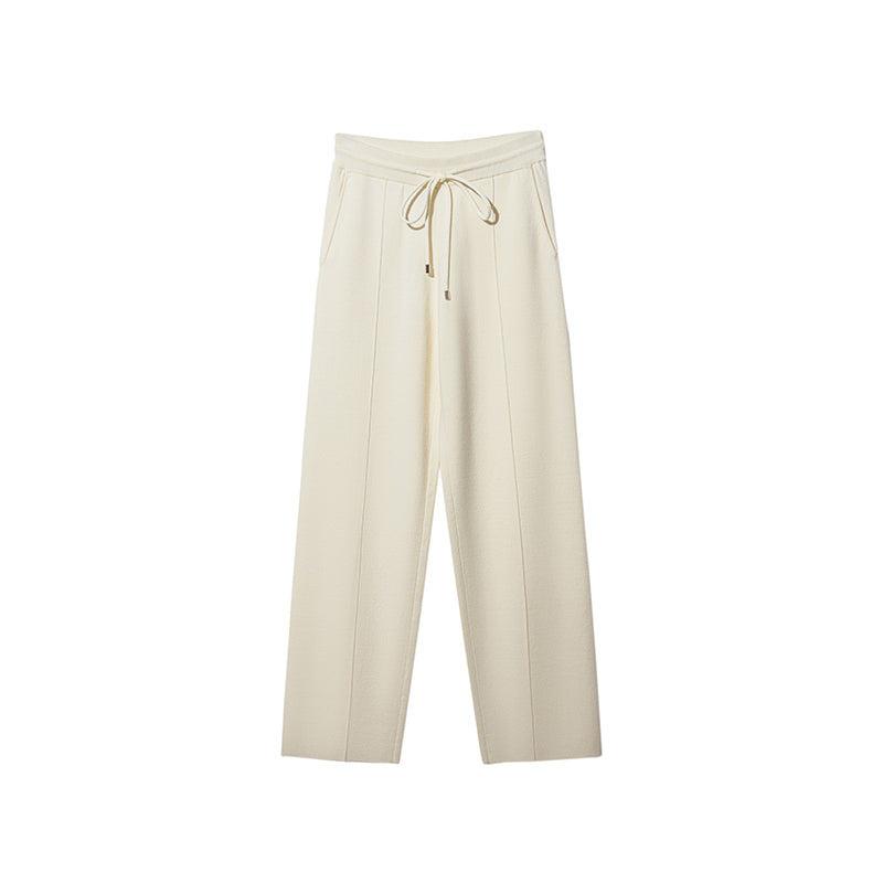 Drawstring Relaxed Lounge Pants