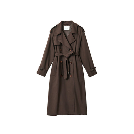 Belted Vintage Trench Coat