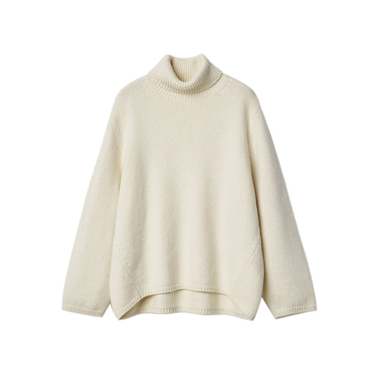 Turtleneck Loose Fit Knit Sweater