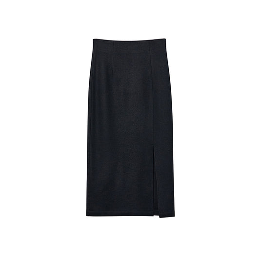 Pencil Skirt with Slit