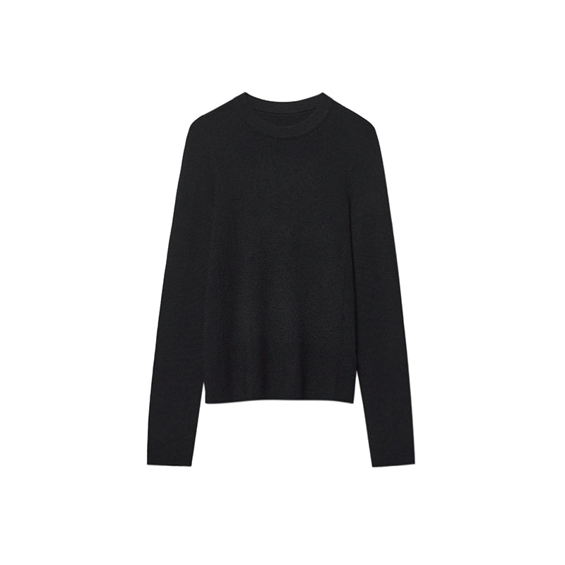 Slim Fit Knitted Sweater Top