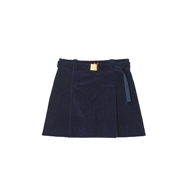 Corduroy Mini Skirt