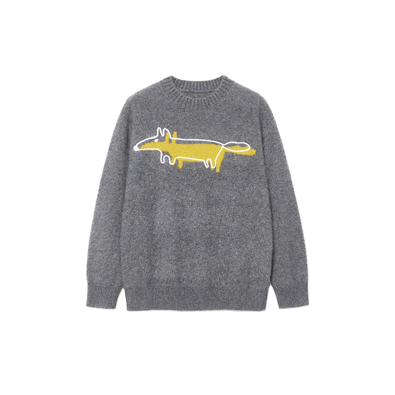 Fox Pattern Sweater