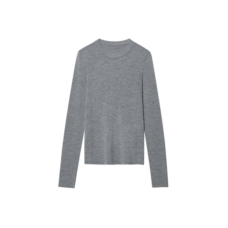 Slim Fit Knitted Sweater Top