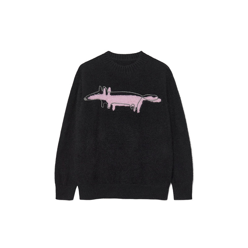 Fox Pattern Sweater