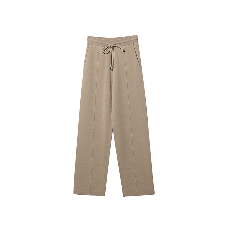 Drawstring Relaxed Lounge Pants