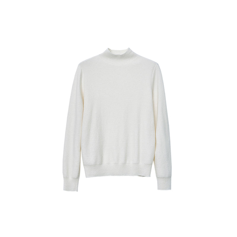 Mock Neck Knit Top