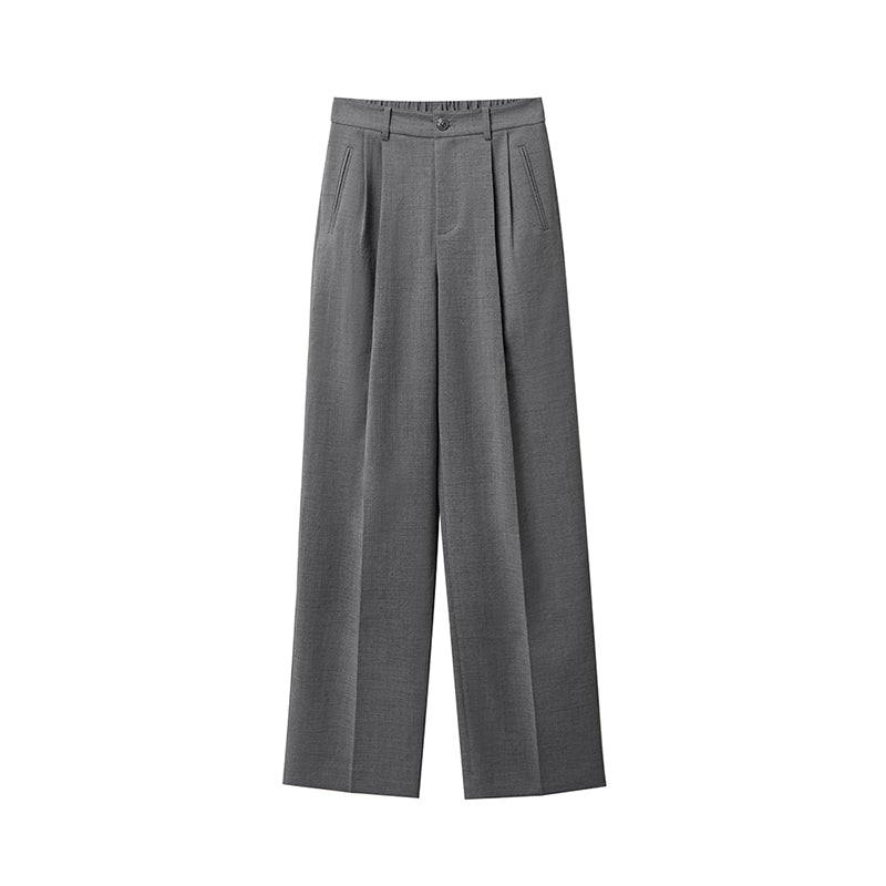 Relaxed Fit Suit Pants